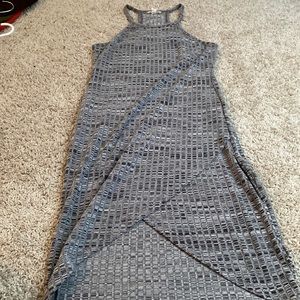 Gray Party Dress